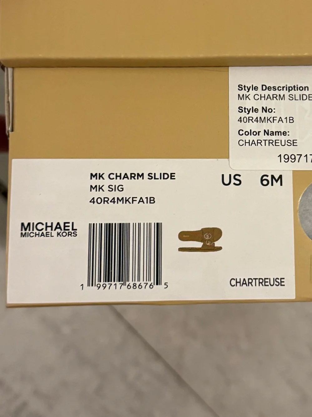 Michael Kors slip slide